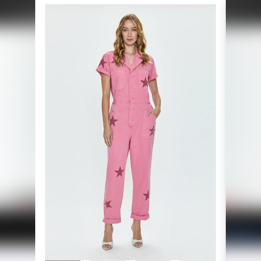 Pink jumpsuit